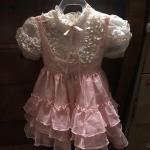 Vintage Martha’s Miniatures “We’re Fussy” Toddler Dress